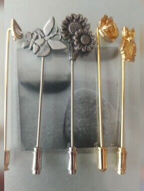 Lapel Pins - Silver & Gold